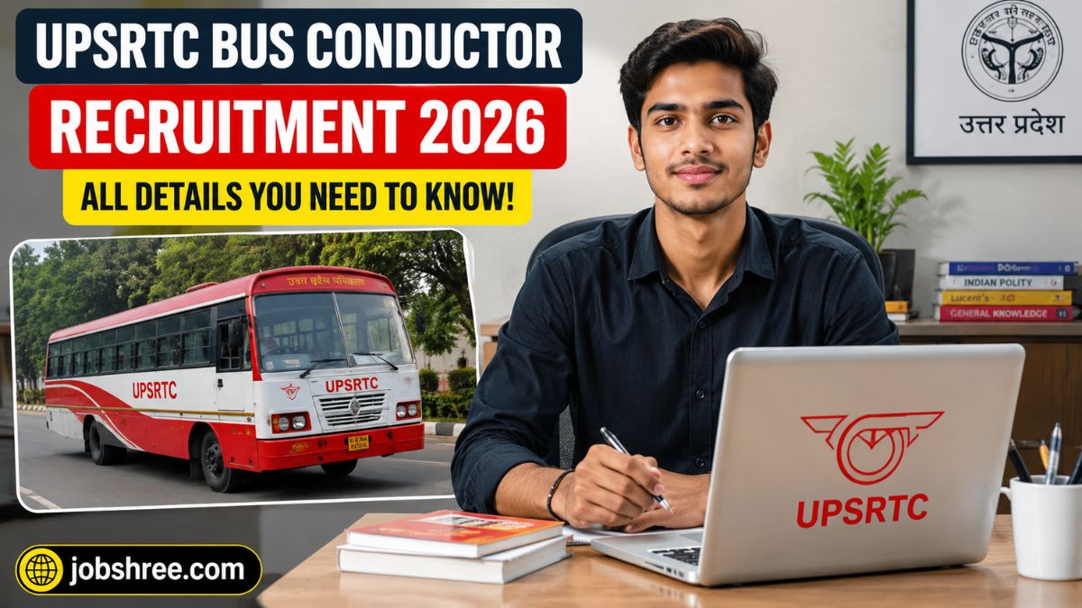 UPSRTC Bus Conductor Recruitment 2026: Apply Online for 59 Vacancies Before July 14